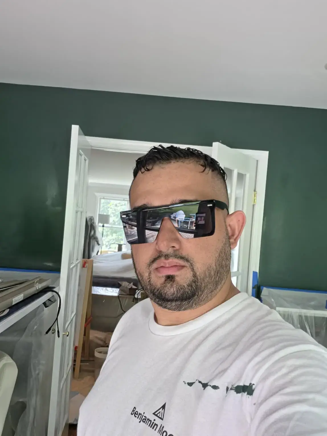 Painting project before
